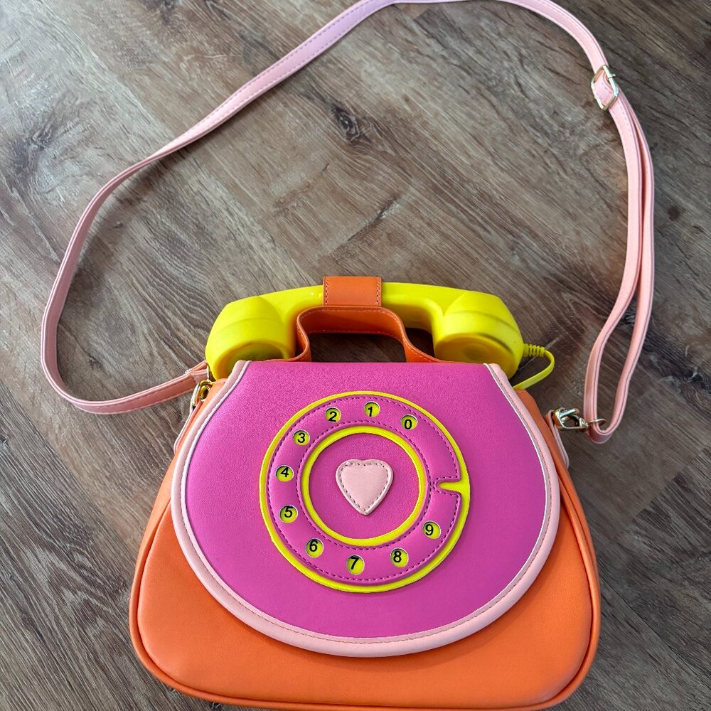 Unique! Phone Handset Convertible Purse